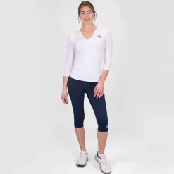 Discount Crew V-Neck Long Sleeve Women - Shirts