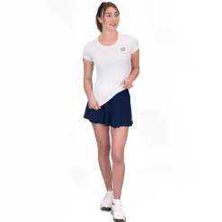 Cheap Crew Wavy Skirt Women - Dark Blue Skirts