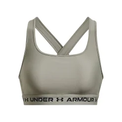 Shop Crossback Mid Sports Bras Women - Green, Black Sports Bras