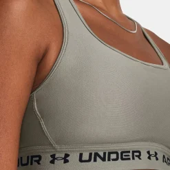 Shop Crossback Mid Sports Bras Women - Green, Black Sports Bras