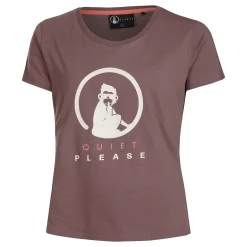 Shop Crossroad Baseline Glitter T-Shirt Women - Violet, White Shirts