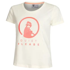 Flash Sale Crossroad Baseline T-Shirt Women - White, Antique Pink Shirts
