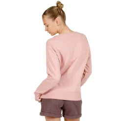 Hot Crossroad Metallic Baseline Sweatshirt Women - Antique Pink, Bronze Hoodies & Sweaters