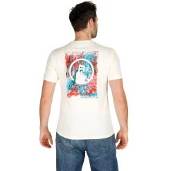 Cheap Crossroad Sketchy T-Shirt Men - White, Multicoloured Shirts