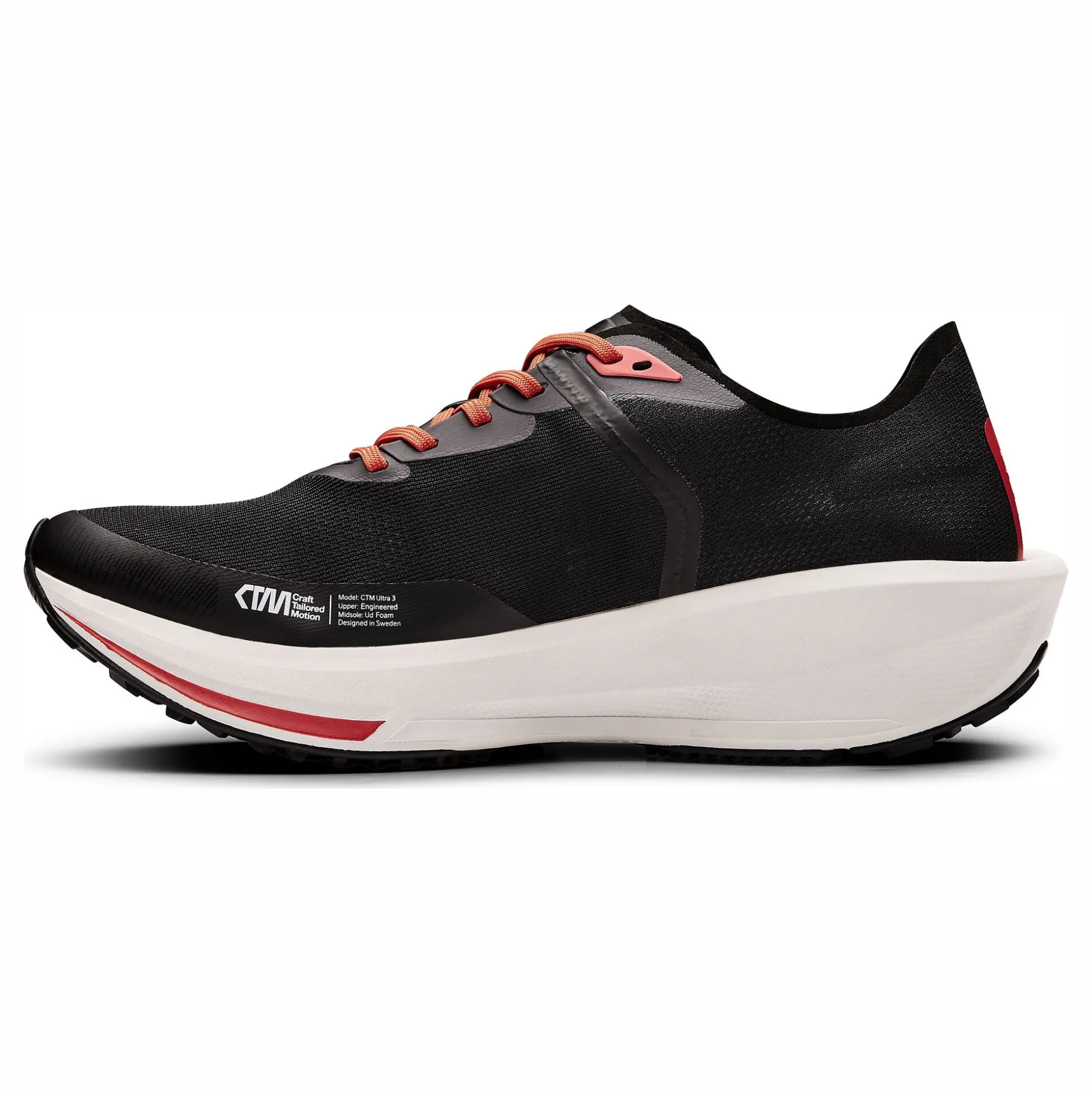 Store CTM Ultra 3 Neutral Running Shoe Men - Black, Red Running Shoes