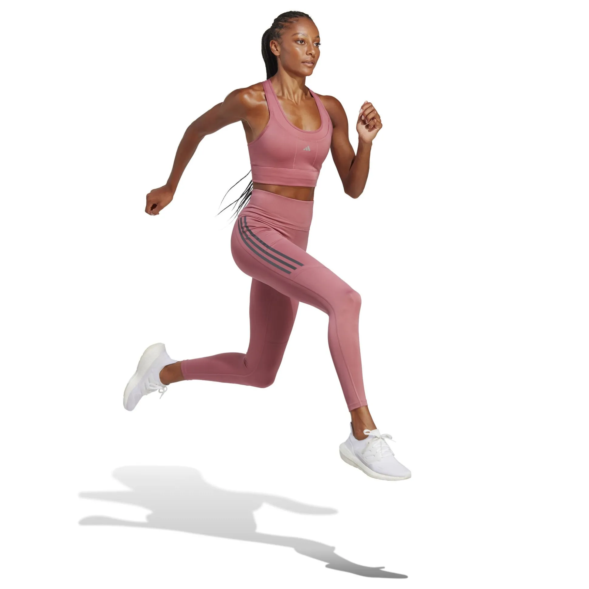 Online DailyRun 3 Stripes 7/8 Tight Women - Pants|Running Clothing