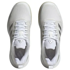 Outlet Defiant Speed Clay Court Shoe Women - White, Silver Clay Court Shoes