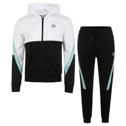 Best Sale Diagonalley Tracksuit Men - Black, White Tracksuits
