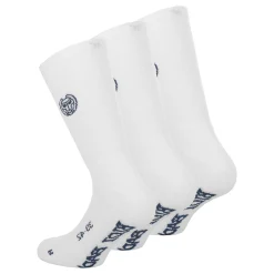 Discount Don Carlito Crew Move Tennis Socks 3 Pack - White, Black Socks