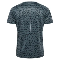 Shop Dopa Graphic Running Shirt Men - Dark Grey Running Clothing