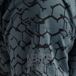 Shop Dopa Graphic Running Shirt Men - Dark Grey Running Clothing