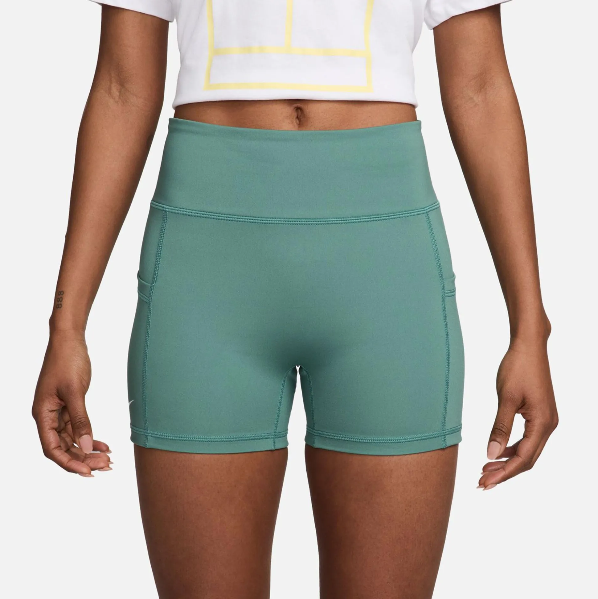 Discount Dri-Fit Advantage Ball Shorts Women - Dark Green Shorts