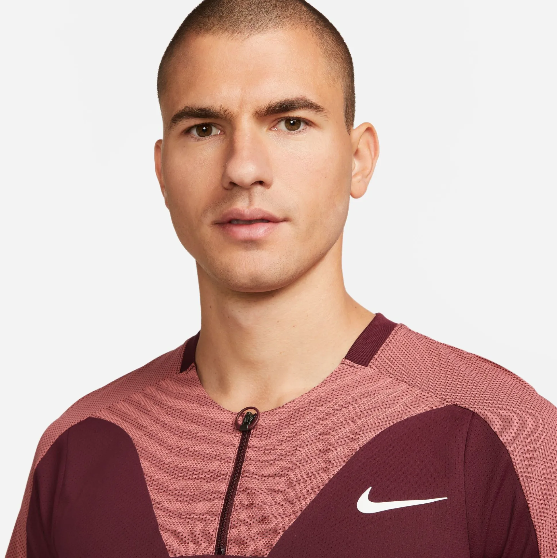 Sale Dri-Fit Advantage Court Slim UL RG Polo Men - Dark Red, Antique Pink Shirts
