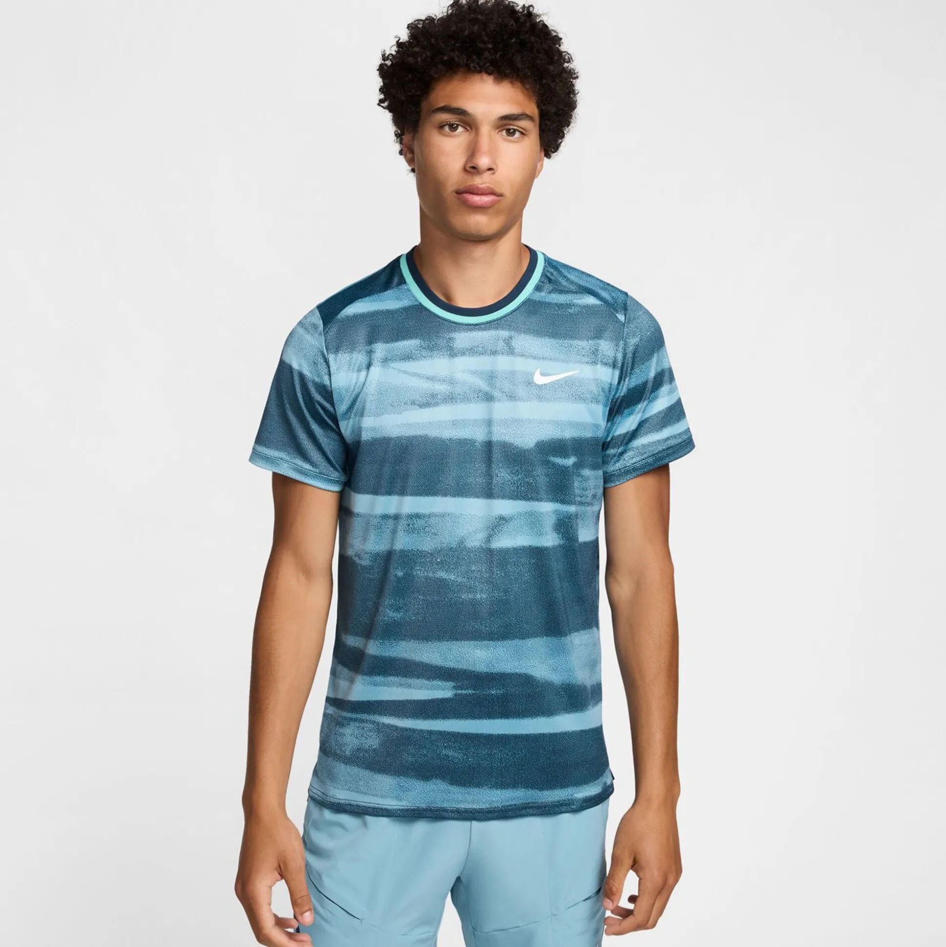 Hot Dri-Fit Advantage Print T-Shirt Men - Shirts|Tops