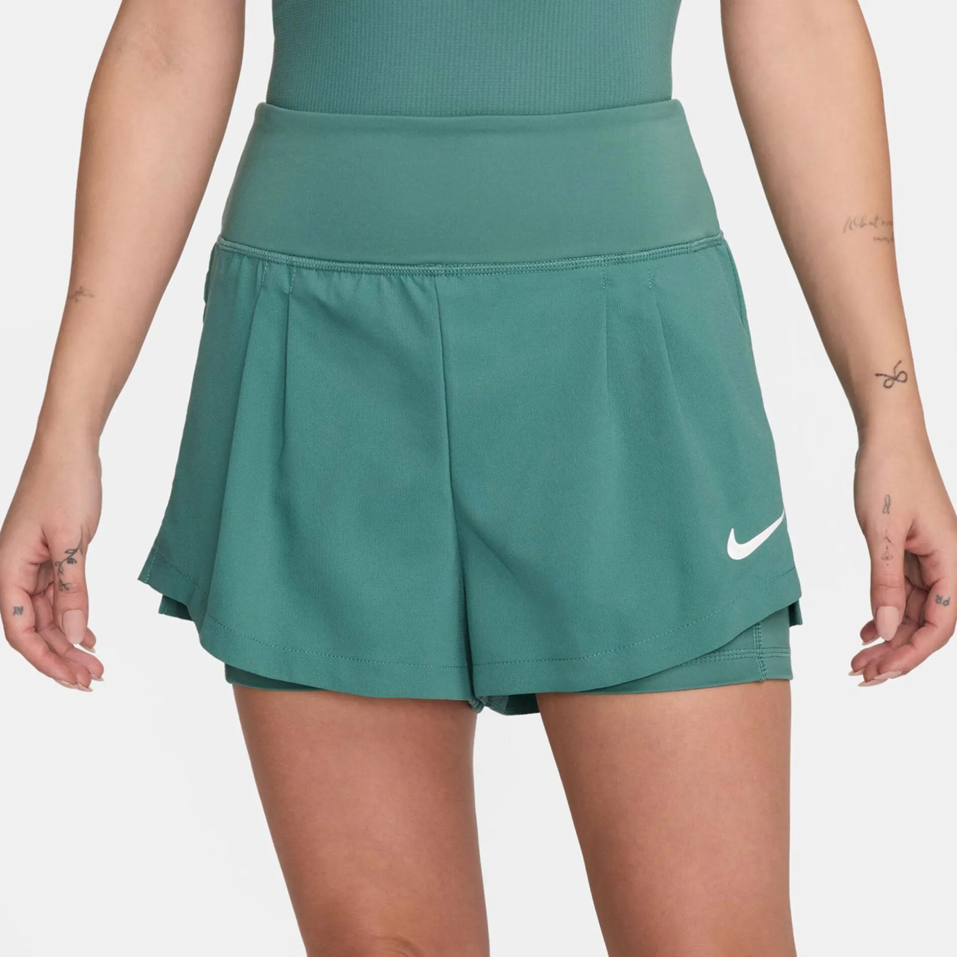 Discount Dri-Fit Advantage Shorts Women - Dark Green Shorts