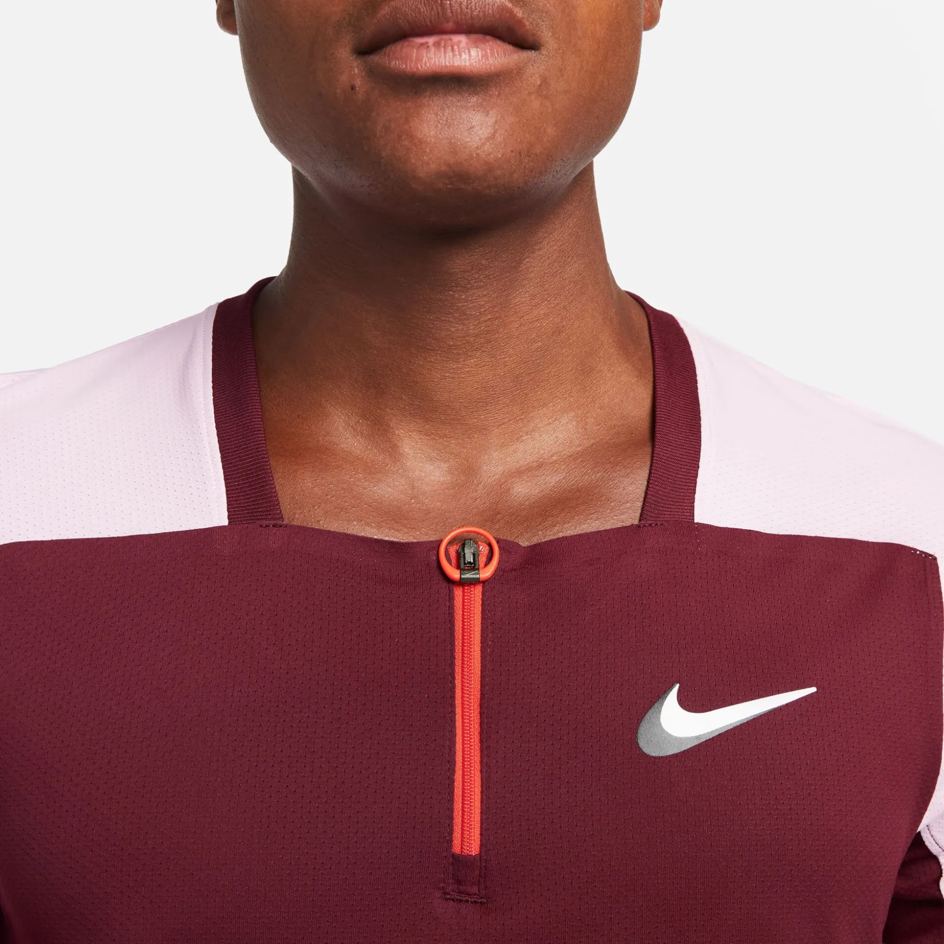 Best Sale Dri-Fit Advantage Slam Ultimate Polo Men - Dark Red, Lilac Shirts