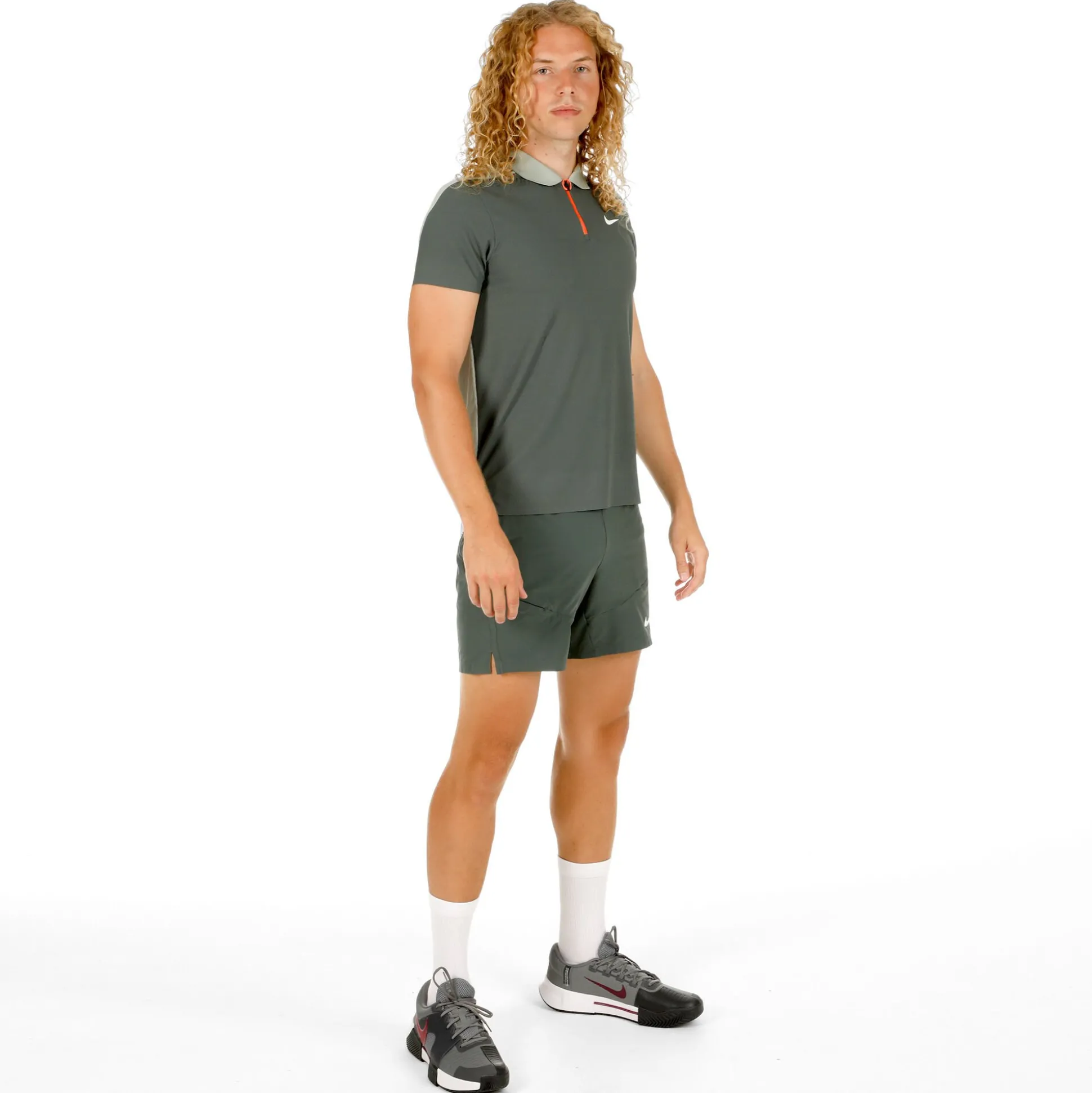 Fashion Dri-Fit Advantage Slam Ultra NY Polo Men - Green, Sage Shirts