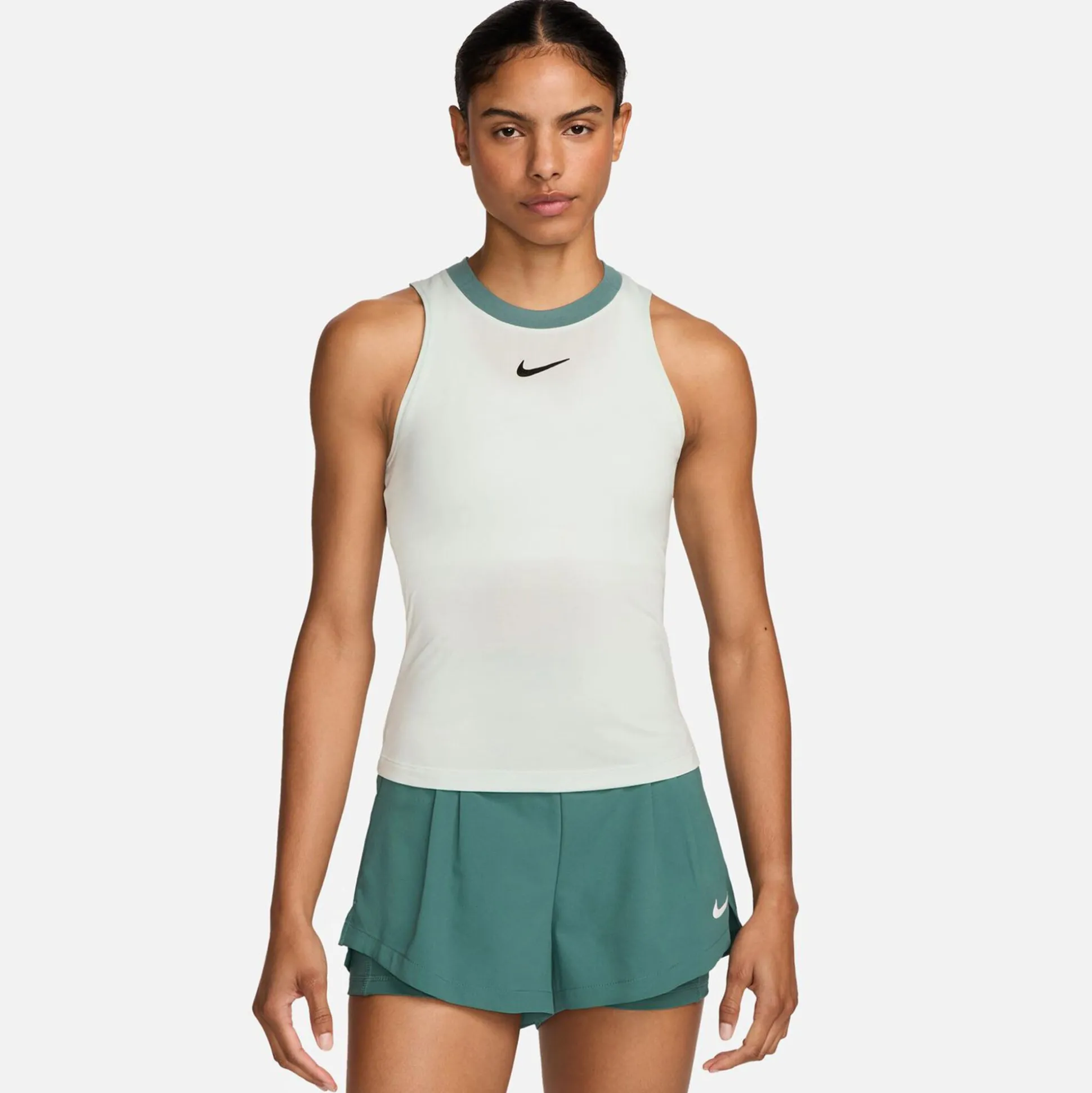 Clearance Dri-Fit Advantage Tank Top Women - Light Green Tops