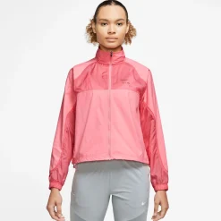 Sale Dri-Fit Air Running Jacket Women - Apricot, Orange Running Clothing