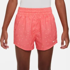 Shop Dri-Fit Big Kids High Waisted Woven Shorts Girls - Shorts
