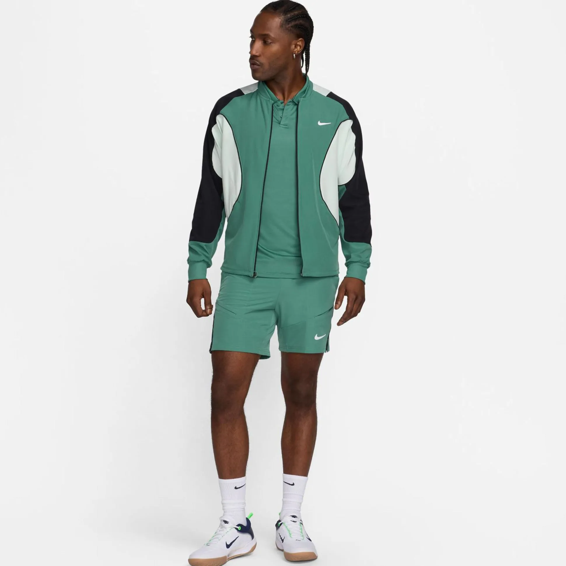 Flash Sale Dri-Fit Court Advantage 7in Shorts Men - Dark Green Shorts