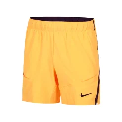 Outlet Dri-Fit Court Advantage 7in Shorts Men - Orange, Black Shorts