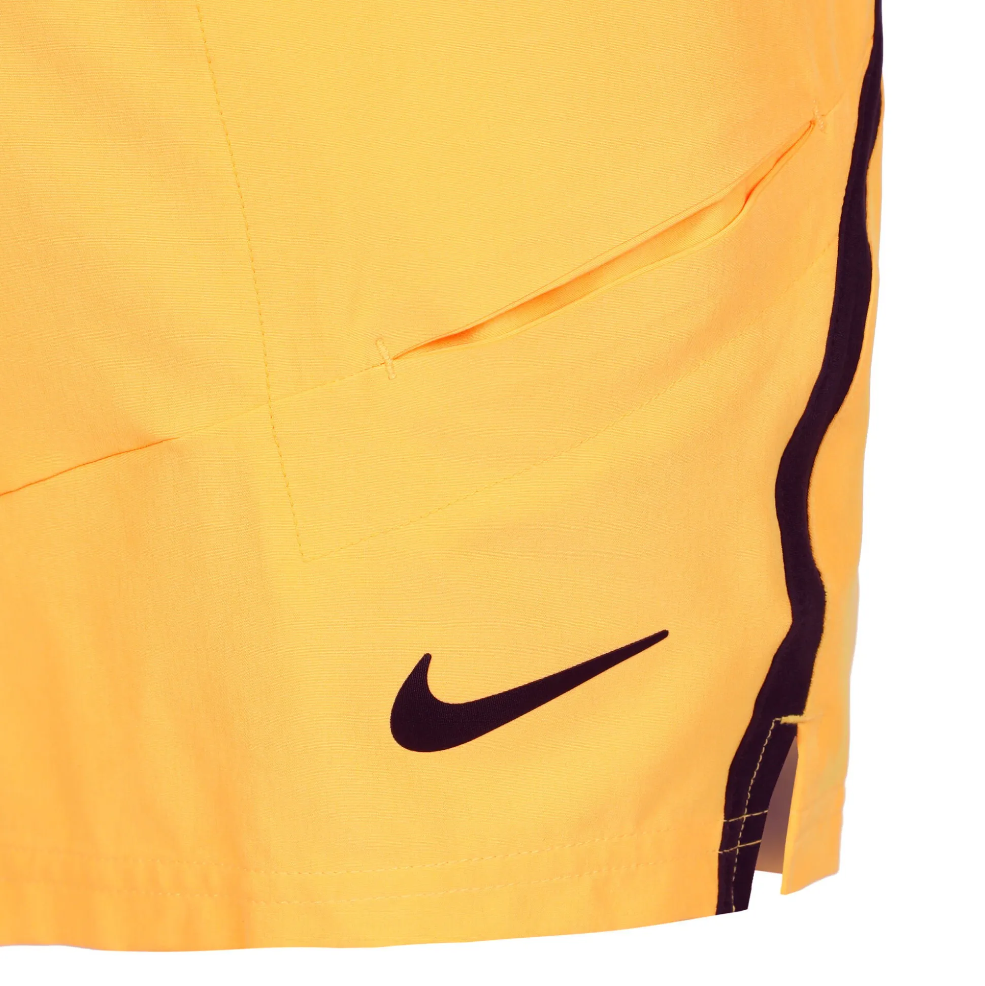 Outlet Dri-Fit Court Advantage 7in Shorts Men - Orange, Black Shorts