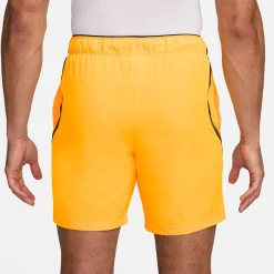Outlet Dri-Fit Court Advantage 7in Shorts Men - Orange, Black Shorts