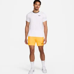 Outlet Dri-Fit Court Advantage 7in Shorts Men - Orange, Black Shorts