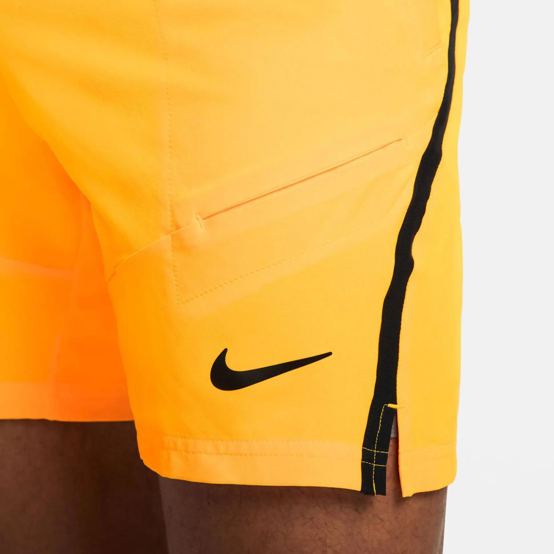 Outlet Dri-Fit Court Advantage 7in Shorts Men - Orange, Black Shorts