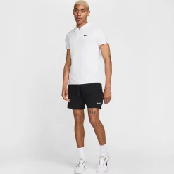 Best Dri-Fit Court Advantage Polo Men - White, Gold Shirts
