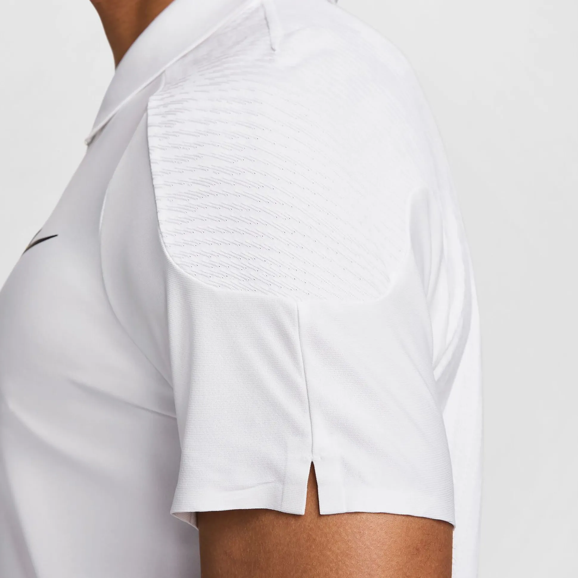 Best Dri-Fit Court Advantage Polo Men - White, Gold Shirts