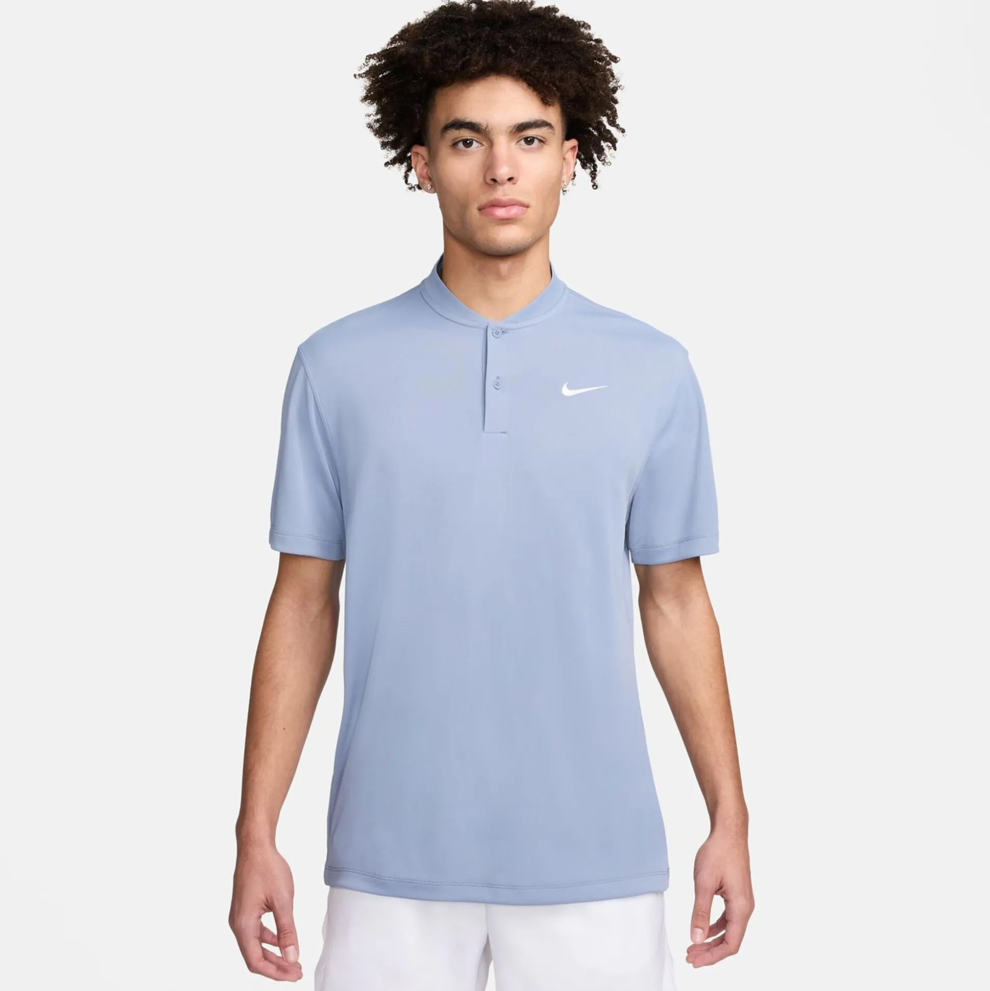 Flash Sale Dri-Fit Court Victory Blade Solid Polo Men - Blue Grey Shirts