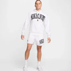 Store Dri-Fit Fleece Heritage Hoody Men - Black, White Hoodies & Sweaters