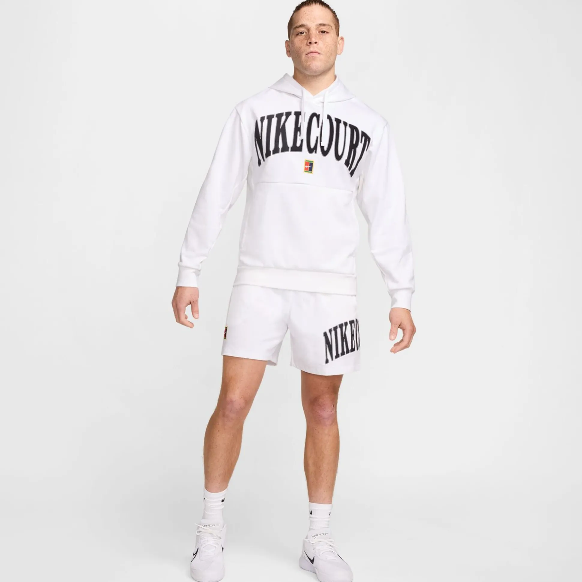 Store Dri-Fit Fleece Heritage Hoody Men - Black, White Hoodies & Sweaters