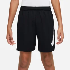 Sale Dri-Fit Graphic Shorts Boys - Black, White Shorts