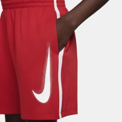 New Dri-Fit Graphic Shorts Boys - Red, White Shorts