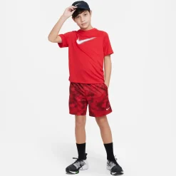 Outlet Dri-Fit Graphic T-Shirt Boys - Red, White Shirts