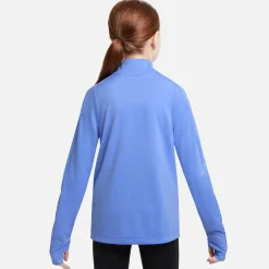 Sale Dri-Fit Long Sleeve Girls - Light Blue, White Shirts