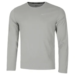 Sale Dri-Fit Miler Dri-Fit Miler UV Running Shirt Men - Dark Grey Running Clothing