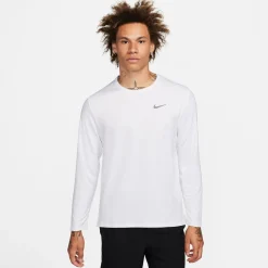 Hot Dri-Fit Miler Dri-Fit Miler UV Running Shirt Men - Running Clothing