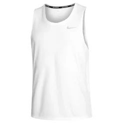 New Dri-Fit Miler Tank Top Men - White, Grey Running Clothing|Tops