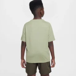 Shop Dri-Fit Multi T-Shirt Boys - Olive, White Shirts