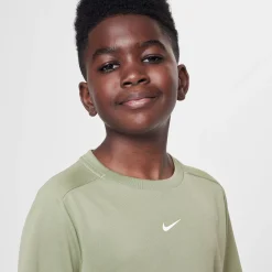 Shop Dri-Fit Multi T-Shirt Boys - Olive, White Shirts