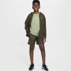 Shop Dri-Fit Multi T-Shirt Boys - Olive, White Shirts