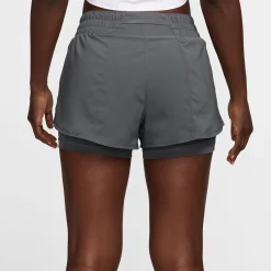 Clearance Dri-Fit One MR 3inch 2in1 Shorts Women - Grey, Black Shorts