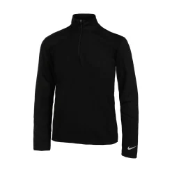 New Dri-Fit UV Half-Zip Essential Long Sleeve Boys - Shirts
