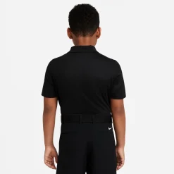 New Dri-Fit Victory Polo Boys - Black, White Shirts