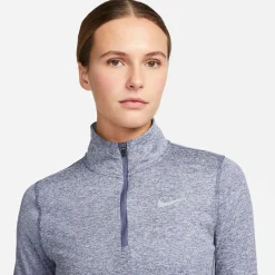 Discount Element Half-Zip Running Top Women - Lilac, Grey Running Clothing