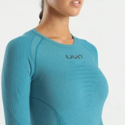 New Elevatyon Biomorph Running Shirt Women - Turquoise Running Clothing|Underwear